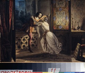 Romeo en Julia door Karl Pavlovich Bryullov