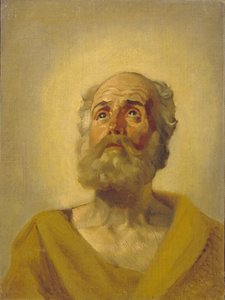 Hoofd van een apostel, 1843-1847 door Karl Pavlovich Bryullov