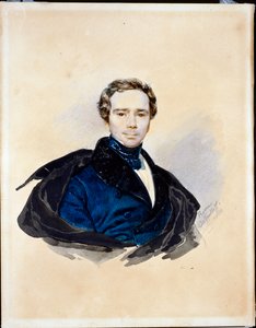 Portret van Feodor, Prins Galitzine door Karl Pavlovich Bryullov