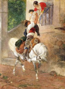 Terugkeer van een Romeinse herder naar huis, 1851-1852