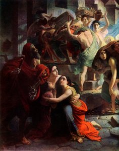De Laatste Dag van Pompeii, 1833, (detail), 1965 door Karl Pavlovich Bryullov