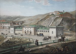 De Kaukasische mineraalbronnen, midden 19e eeuw door Karl Petrovich Beggrov