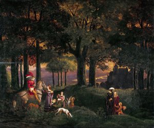 Duits: Der verirrte Ritter De verloren ridder