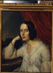 Portret van Natalia Alekseevna Toetskova Ogareva