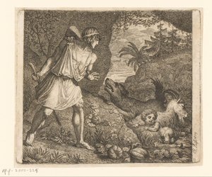 Jupiter en de geit Amalthea