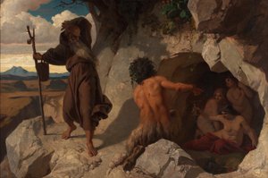 Verleiding van de Heilige Antonius door Karl Schönbrunner