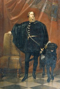 János Graaf Pálffy ab Erdőd (1829–1908) door Karl Theodor von Piloty