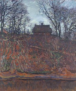 Eenzaam huis door Karl Wilhelm Arthur Illies