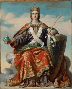 Allegorie van macht door Karl von Blaas