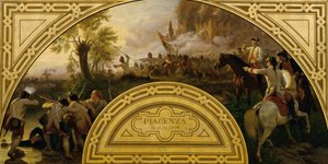 De strijd bij Piacenza 1746 door Karl von Blaas