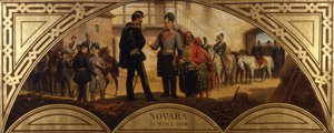 Episode na de slag bij Novara 1849 door Karl von Blaas