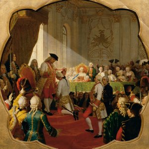 Eerste promotie tot de Militaire Maria-Theresia-Orde 1758