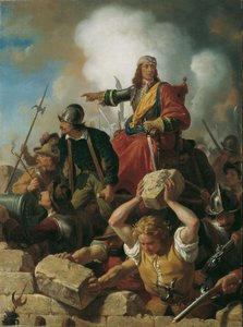 De verdediging van Wenen tegen de Turken, 1683, ca. 1865