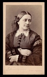 Portret van Clara Schumann door Karl von Jagemann