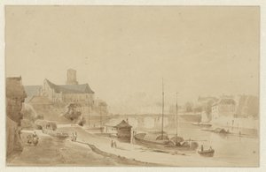 Stad aan een rivier