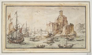 Havenzicht door Kasper van Eyck