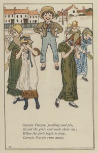 Georgie Peorgie, pudding en taart door Kate (after) Greenaway