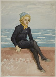 Eddie aan de kust door Kate Greenaway