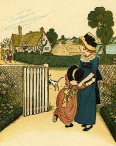 Hark! Hark! De honden door Kate Greenaway