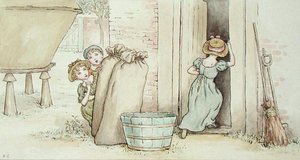 Verstoppertje door Kate Greenaway