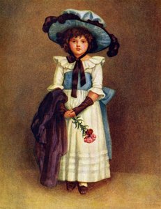 Het kleine model door Kate Greenaway door Kate Greenaway