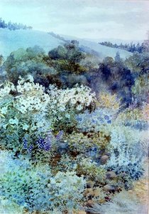 In een Zuid-Afrikaanse Tuin, c.1900-10 door Kate Haith