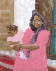 Mooi Baby, Stonetown, Zanzibar door Kate Yates