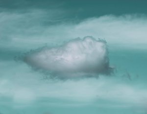 Deze wolk, 2021 (foto) door Katha Wood