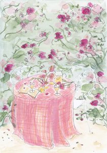 Zomerse limonade-tuinfeest door Katharina Puritscher