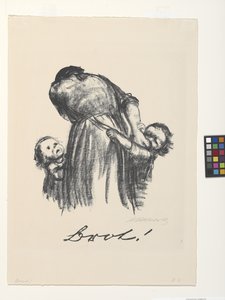 Brot! door Käthe Kollwitz