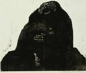 Die Eltern, Nummer III door Käthe Kollwitz