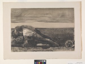 De Ploegers door Käthe Kollwitz