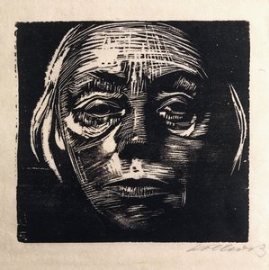 Zelfportret van Voren, 1923