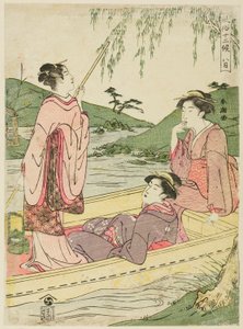 De achtste maand (Hachigatsu), uit de serie "Populaire gebruiken van de twaalf maanden (Fuzoku juni ko)"