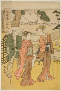 Achtste akte: De Bruidsreis (Michiyuki) uit het toneelstuk Chushingura (Schatkist van de Zevenenveertig Trouwe Retainers)