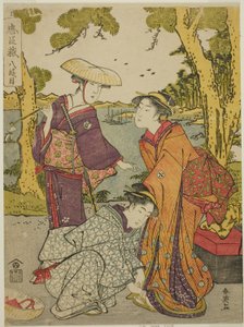 Achtste akte: De Bruidsreis uit het toneelstuk Chushingura (Schatkist van de Zevenenveertig Loyale Retainers)