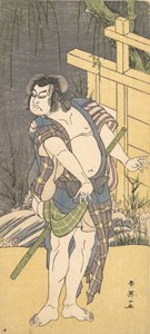 Kabuki Acteur Sakata Hangoro III als een Bandiet