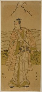 De acteur Ichikawa Omezo I