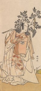 De Acteur Bando Mitsugoro I als een Man in Daimyo Kleding, ca. 1778 door Katsukawa Shunko