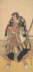 De Acteur Ichikawa Danjuro V als een Krijger bij de Kust, ca. 1790