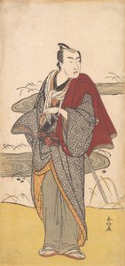 De Acteur Matsumoto Koshiro 4e als een Man, ca. 1780 door Katsukawa Shunko