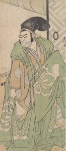 De eerste Nakamura Nakazo in de rol van Ko no Moronao, juni 1786