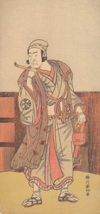 De eerste Nakamura Nakazo in de rol van Shimada no Hachizo, 4e maand, 1783 door Katsukawa Shunko