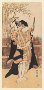 De acteur Otani Hiroemon III, 1780 door Katsukawa Shunko