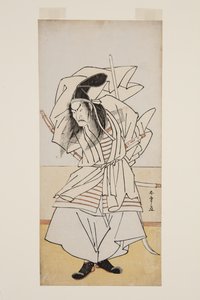 Acteur Ichikawa Danjūrō V als Tomomori door Katsukawa Shunsho