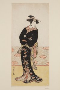 Acteur Segawa Kikunojo III als Ohan door Katsukawa Shunsho