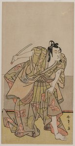 Ichikawa Monnosuke II als Soga no Goro door Katsukawa Shunsho