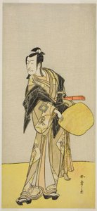 De acteur Ichikawa Danjuro V als Kakogawa Honzo, uit het stuk "Kanadehon Chushin Nagori no Kura," uitgevoerd in het Nakamura Theater in de negende maand, 1780