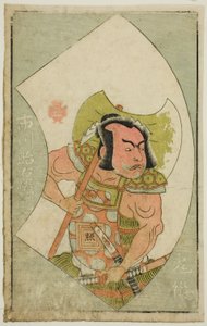 De acteur Ichikawa Shoemon, uit 