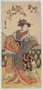 De Acteur Iwai Hanshiro IV, Edo periode, late 1780s door Katsukawa Shunsho